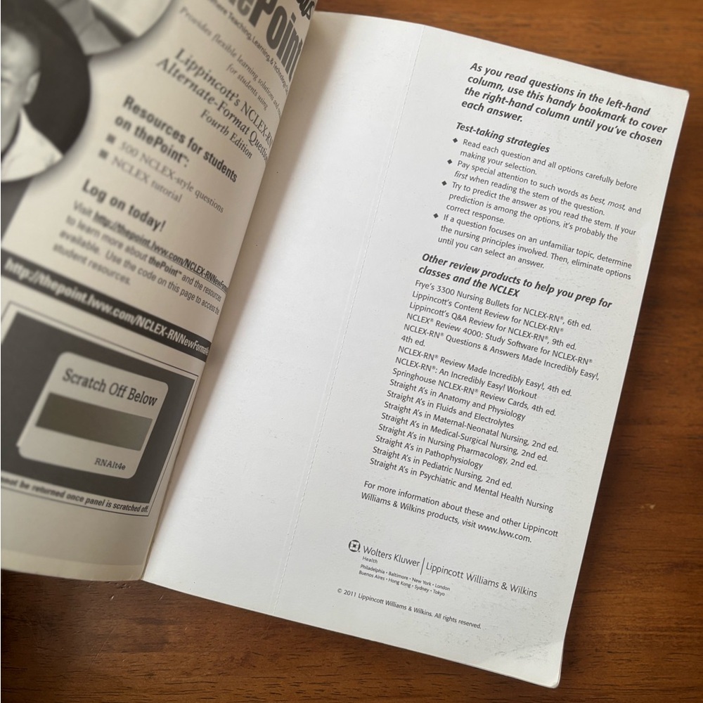 Lippincott’s NCLEX-RN Alternate-Format Questions Study Guide - Fourth Edition - Picture 3 of 4